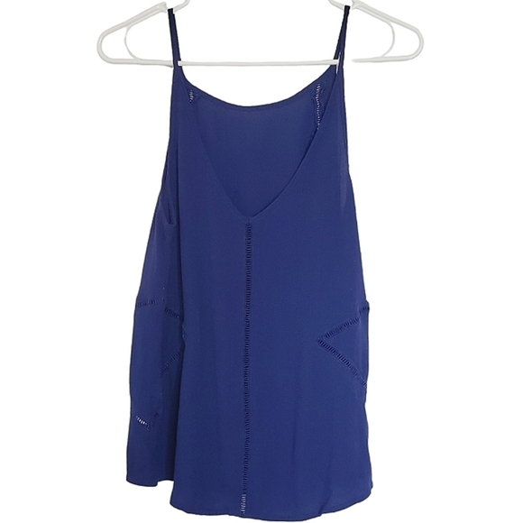 1377 * Hurley Spaghetti Strap Tank Blue Size S - Picture 2 of 7